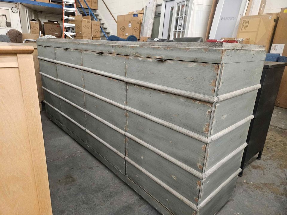 66111 Coast To Coast Furniture Four Door Four Drawer Credenza ( Retails $2000 ) - Image 7