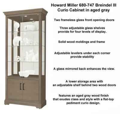 Breindel Dining Cabinet By Howard Miller - Image 4