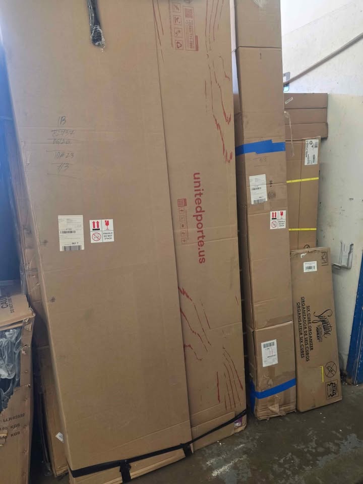 Solid Interior French | Lucia 1299 White Silk with Mirror | Single Regular Panel Frame Trims Handle - Image 6