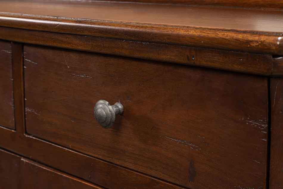 Sarreid Austrian Hall Cabinet in Walnut 27284. ( Retails $1300.00 ) - Image 6