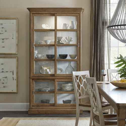 Montebello Sliding Door Display Cabinet by Hooker Furniture