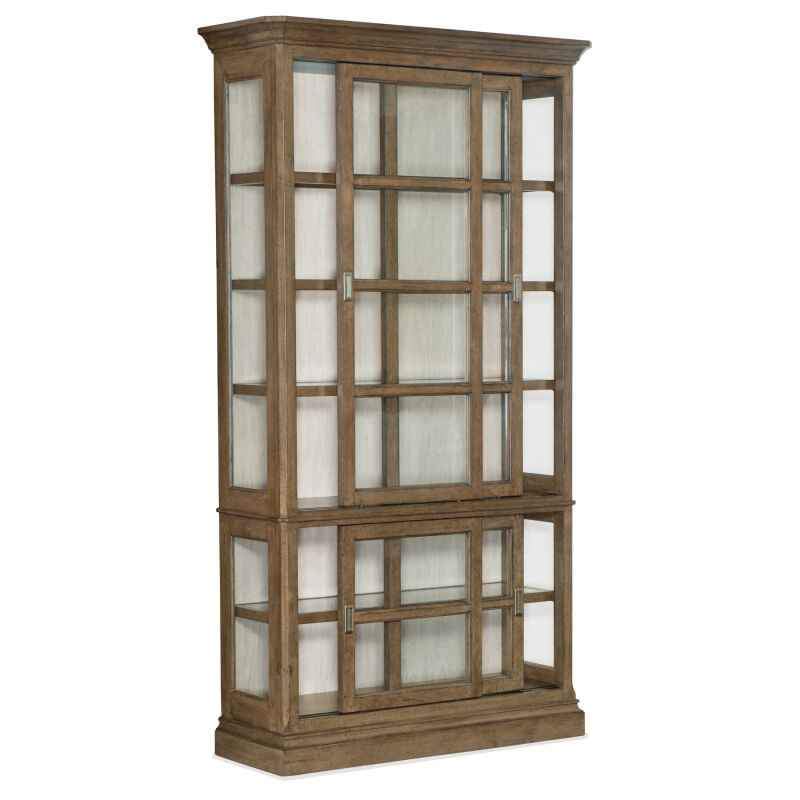 Montebello Sliding Door Display Cabinet by Hooker Furniture - Image 3