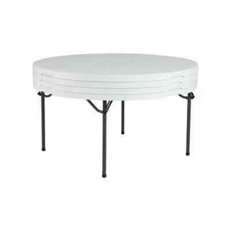 Lifetime 60 inch Round Folding Table - Image 3