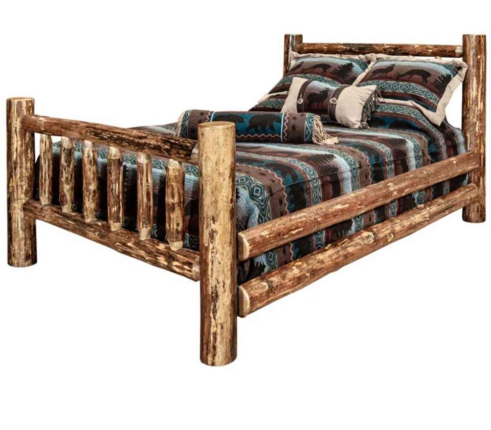 Montana Collection Pine Bed ( Cal King ) - Image 2