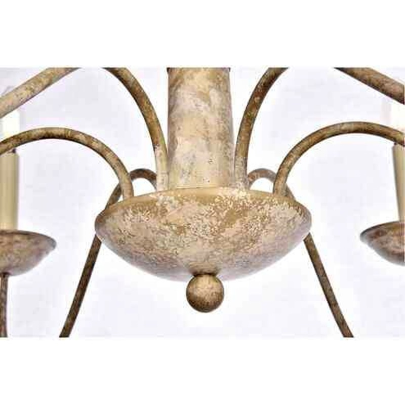 Merritt 6 Light 35 inch Weathered Dove Chandelier Ceiling Light - Image 2