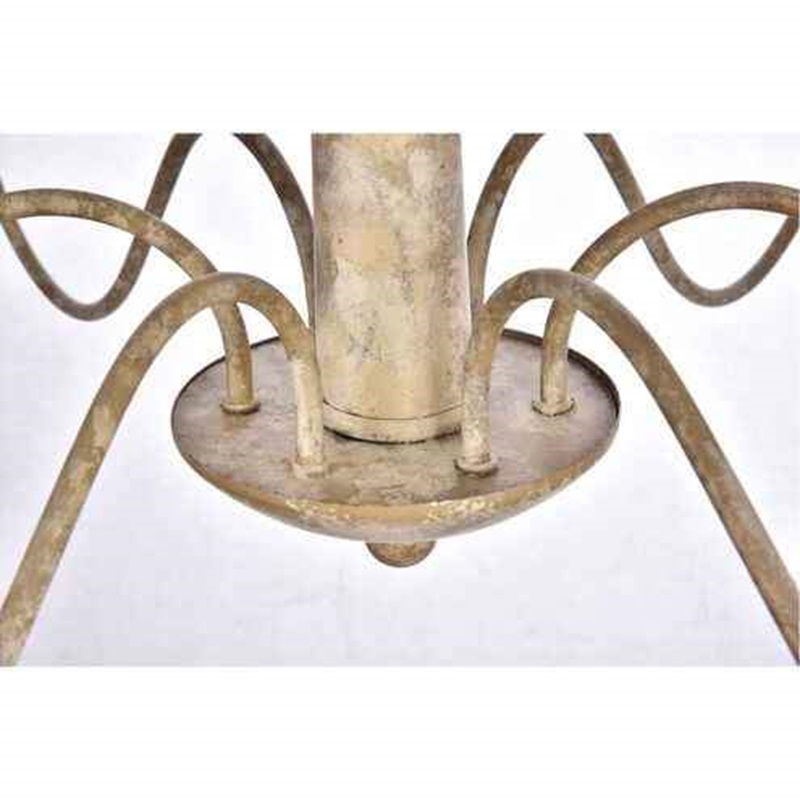 Merritt 6 Light 35 inch Weathered Dove Chandelier Ceiling Light - Image 5