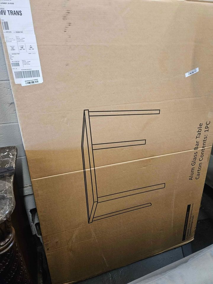 Naples 5-Piece Aluminum Outdoor Dining Set with 4 Swivel Bar Chairs and a Glass-Top Bar Table in Whi - Image 8