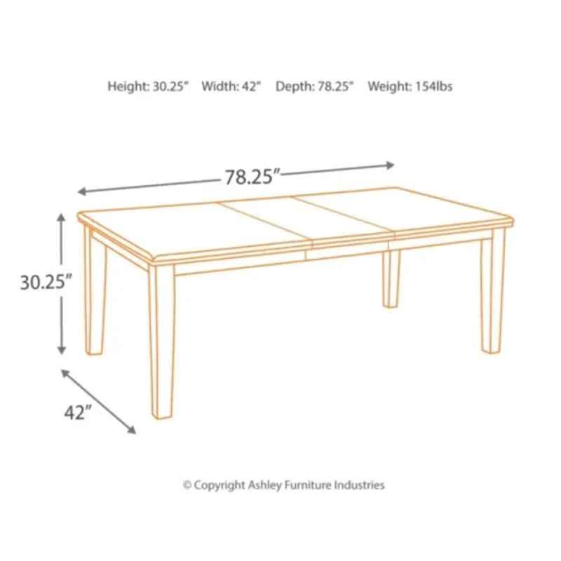 Haddigan Extendable Dining Table Item# D596-35 - Image 8