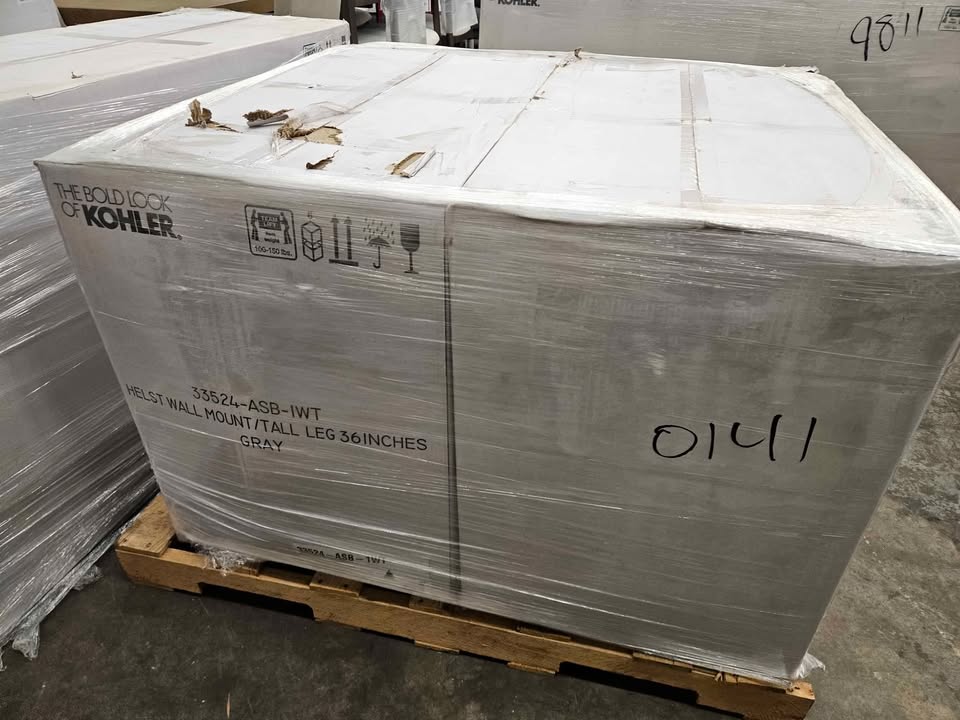 Helst 36" Single Sink Open Base Bath Vanity in Mohair Grey with Quartz Top - Image 7