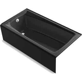 Kohler Irvine 60" x 32" Cast Iron Alcove Bath with Integral Apron and Left Drain - Image 3