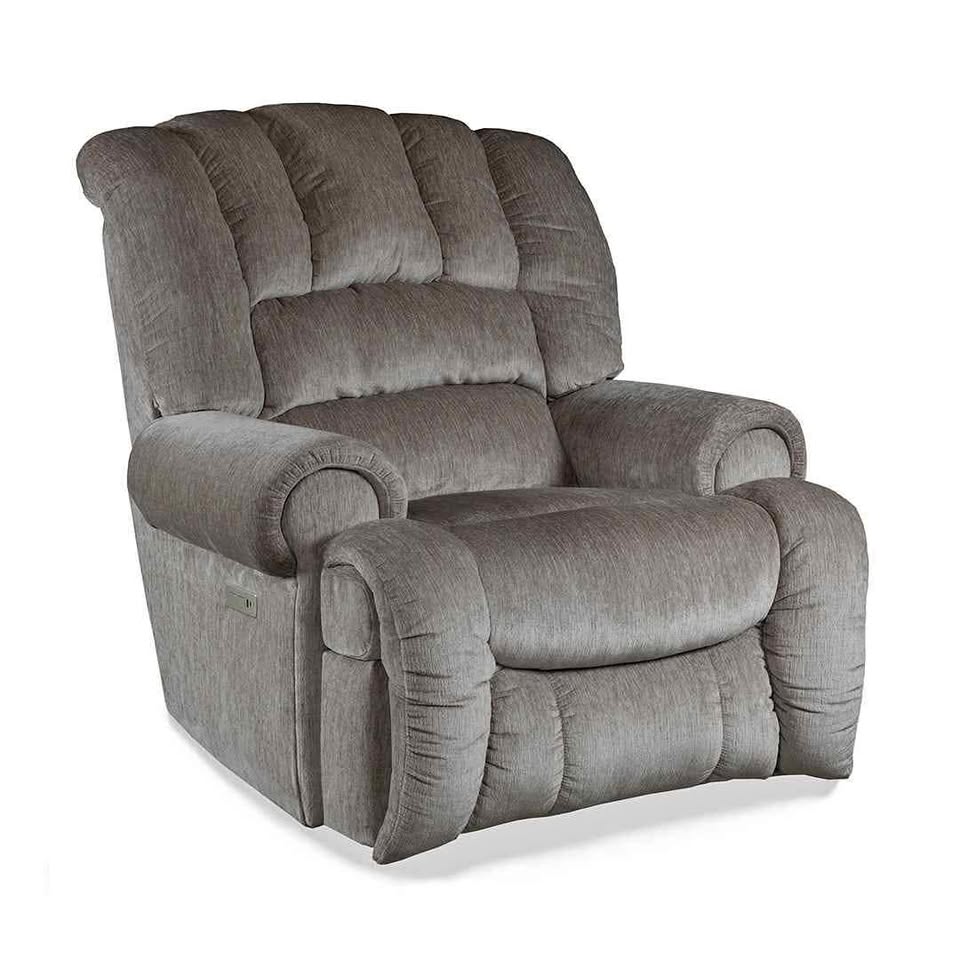 Lane furniture KingComfort Power Recliner ( Light Gray )