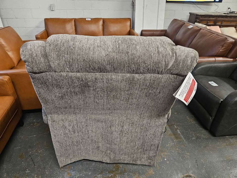 Lane furniture KingComfort Power Recliner ( Light Gray ) - Image 7