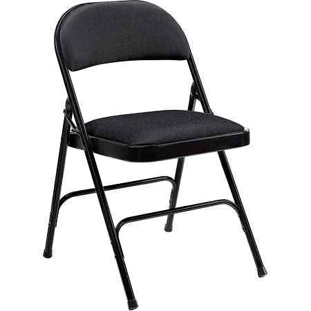 Lorell LLR62532 Padded Seat Folding Chairs - 4/CT