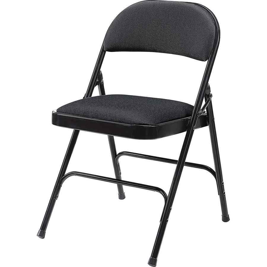 Lorell LLR62532 Padded Seat Folding Chairs - 4/CT - Image 2