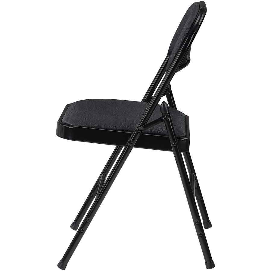 Lorell LLR62532 Padded Seat Folding Chairs - 4/CT - Image 4