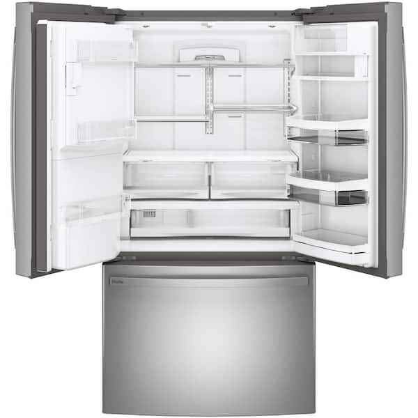 GE ENERGY STAR 22.1 Cu. Ft. Counter-Depth Fingerprint Resistant French-Door Refrigerator - Image 6