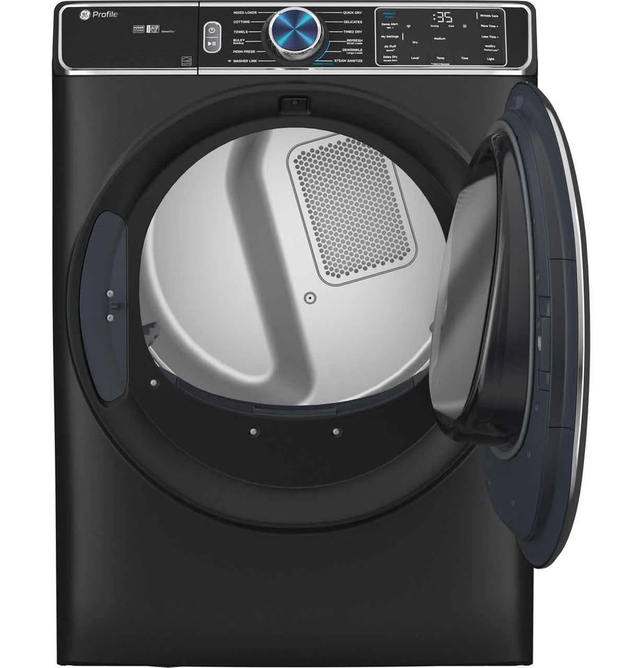GE Profile ENERGY STAR 7.8 cu. ft. Capacity Smart Front Load Electric Dryer with Steam and Sanitize - Image 2