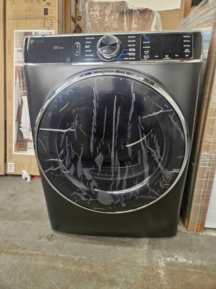 GE Profile ENERGY STAR 7.8 cu. ft. Capacity Smart Front Load Electric Dryer with Steam and Sanitize - Image 5