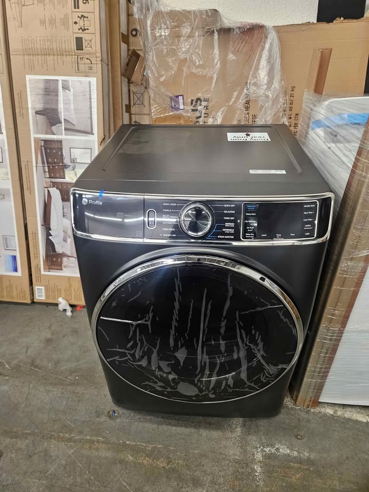 GE Profile ENERGY STAR 7.8 cu. ft. Capacity Smart Front Load Electric Dryer with Steam and Sanitize - Image 6