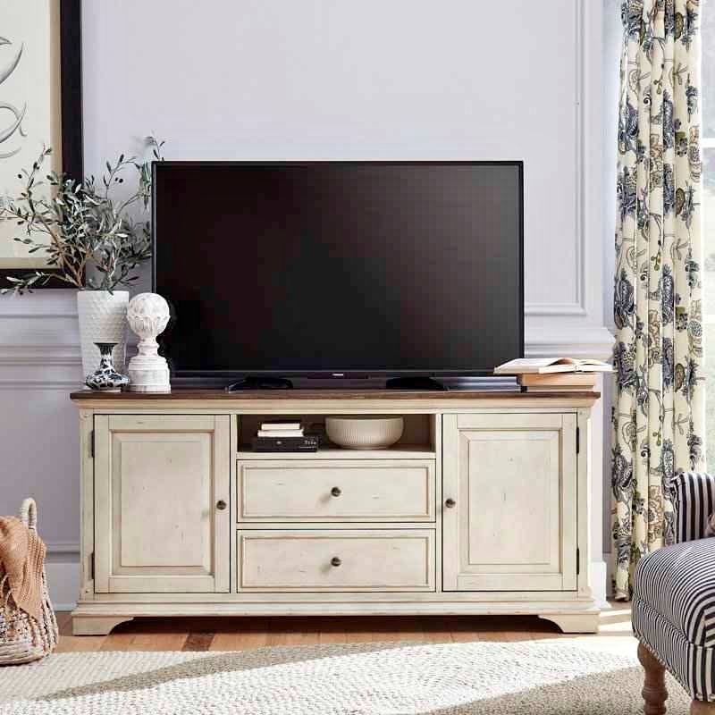 Dietrich TV Console for TVs up to 75" w/ Adjustable Shelf