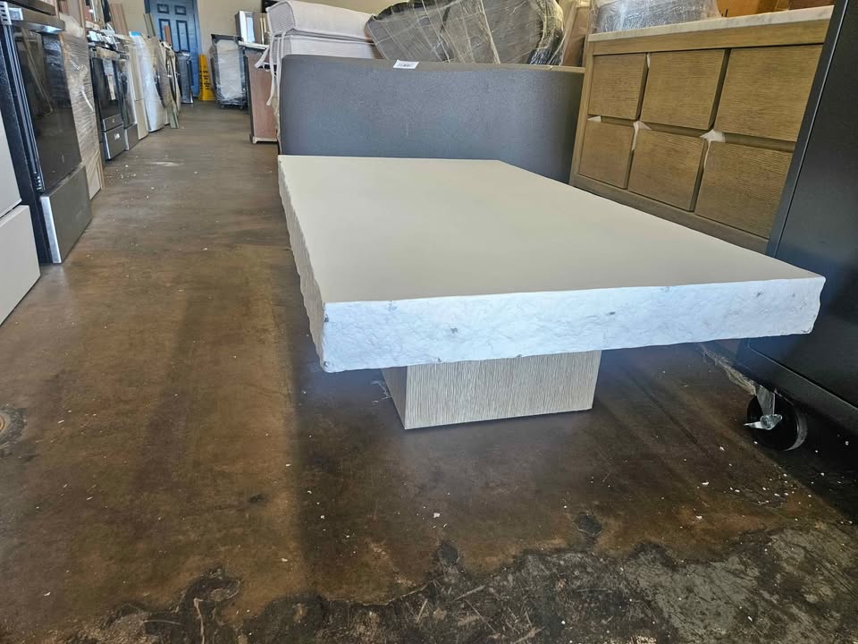 Bernhardt Beauclair Cocktail Table ( Vintage Cream ) - Image 5