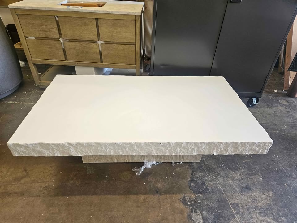 Bernhardt Beauclair Cocktail Table ( Vintage Cream ) - Image 7