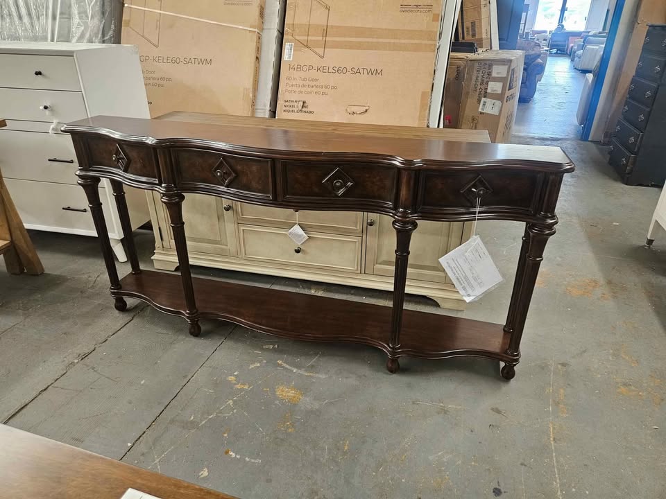 Hooker Furniture Living Room 72'' Hall Console - Image 4