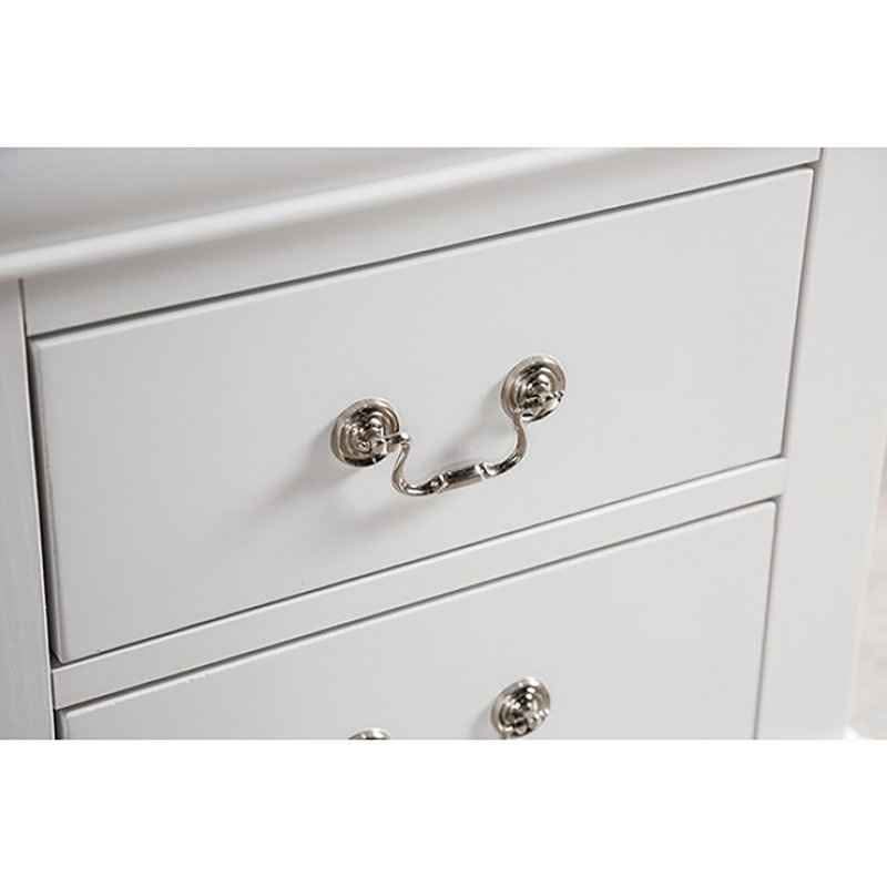 White Dewin 6 Drawer Dresser - Image 3