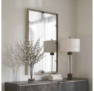 Uttermost Egon 29-7/8" W x 50" H Rectangular Framed Bathroom Wall Mirror - Image 4