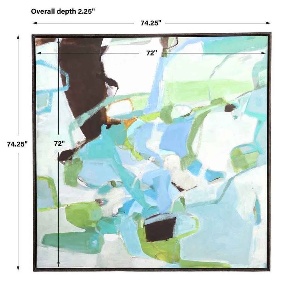 Uttermost Black Label Back to You Framed Canvas - Image 5