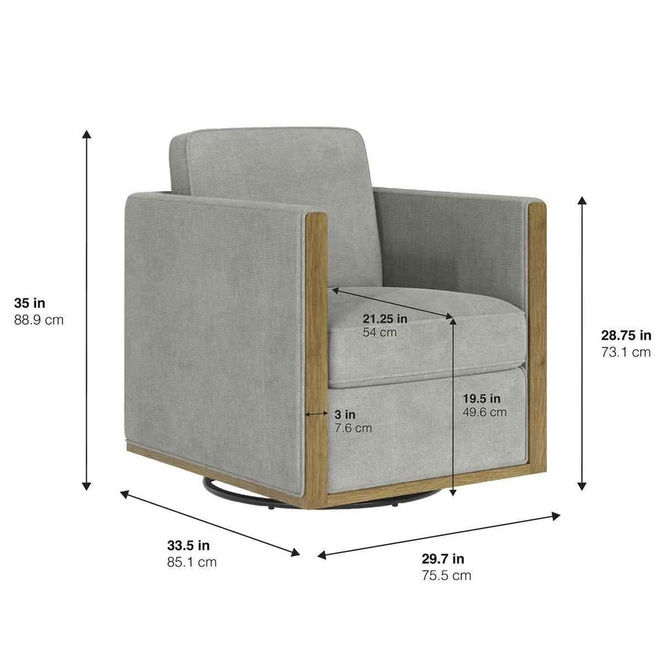 Thomasville Rockford Swivel Chair - Image 2