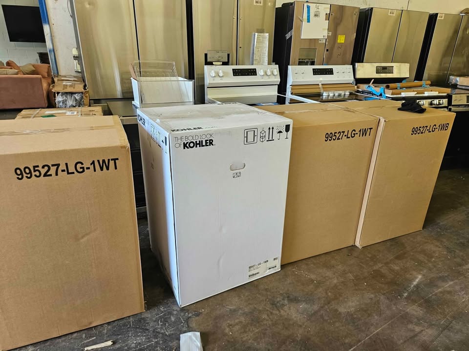 KOHLER Poplin 24 in. Bath Vanity Cabinet Only in Claret Suede and Mohair Grey - Image 8