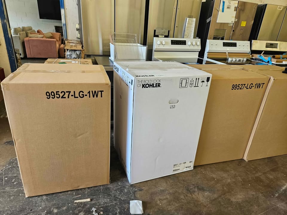 KOHLER Poplin 24 in. Bath Vanity Cabinet Only in Claret Suede and Mohair Grey - Image 9