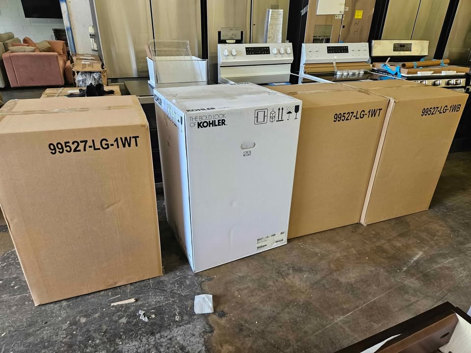 KOHLER Poplin 24 in. Bath Vanity Cabinet Only in Claret Suede and Mohair Grey - Image 10