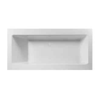 Miseno 70" Free Standing Acrylic Soaking Tub with Reversible Drain - Image 4