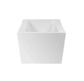 Miseno 70" Free Standing Acrylic Soaking Tub with Reversible Drain - Image 5