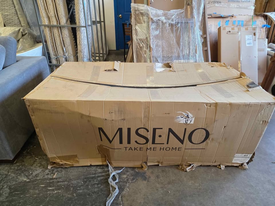 Miseno 70" Free Standing Acrylic Soaking Tub with Reversible Drain - Image 9