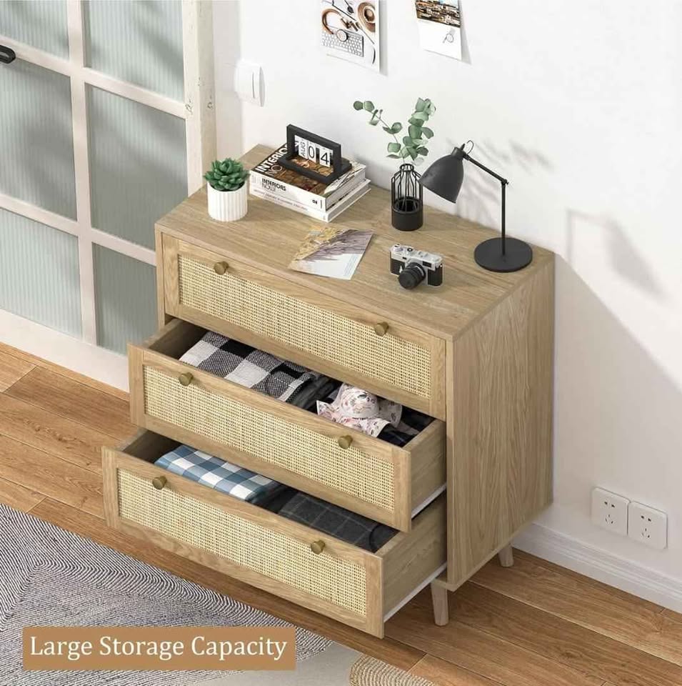 Anmytek 3 Drawer Dresser ( Item# H0027 ) - Image 4