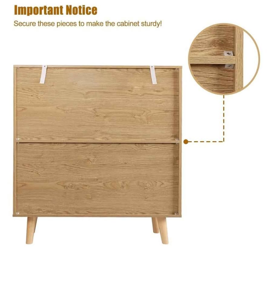 Anmytek 3 Drawer Dresser ( Item# H0027 ) - Image 5