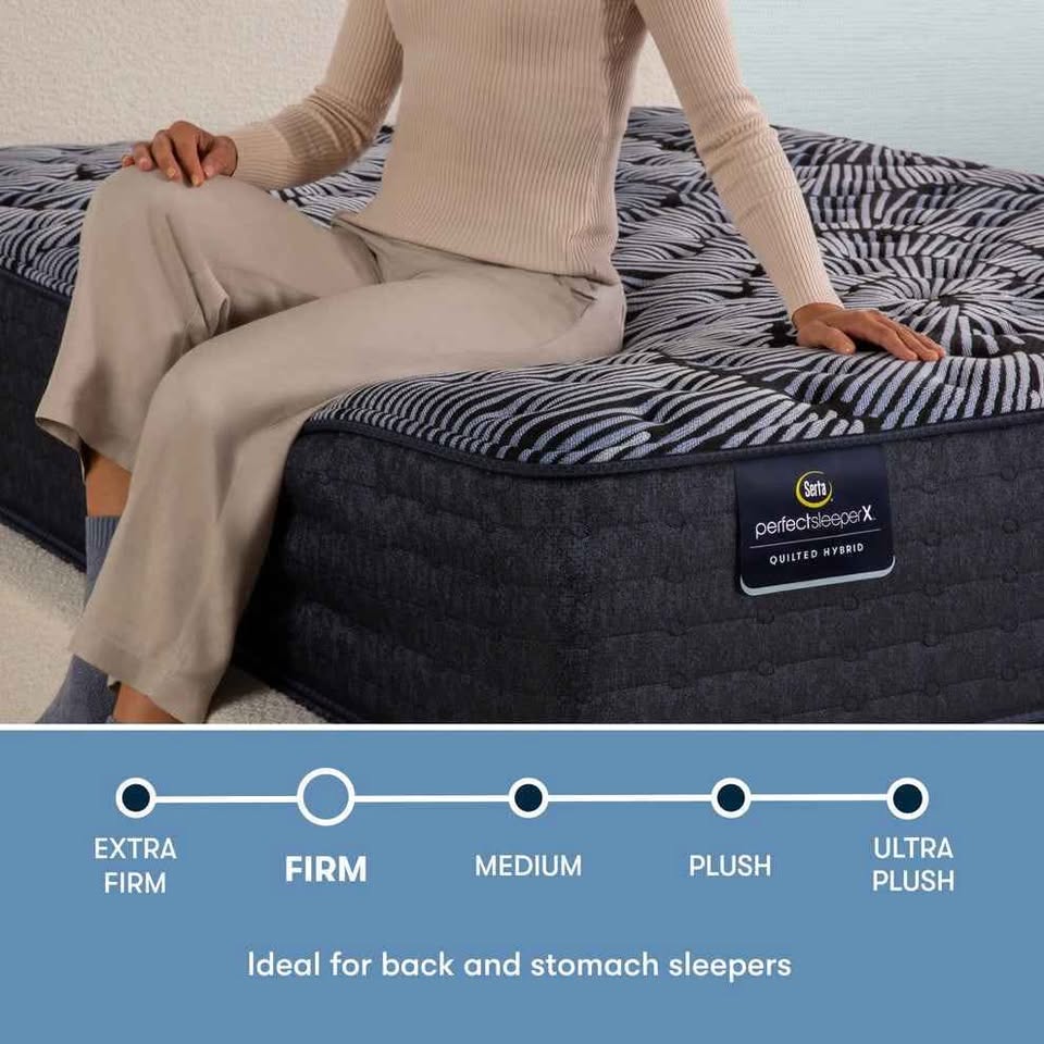 Serta Perfect Sleeper X Quilted Hybrid Mattress ( T XL ) - Image 5