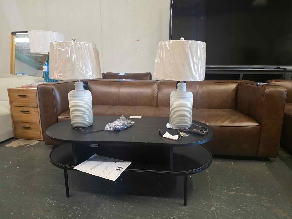 Marnina Table Lamp (Set of 2 ) ( Taupe ) - Image 4