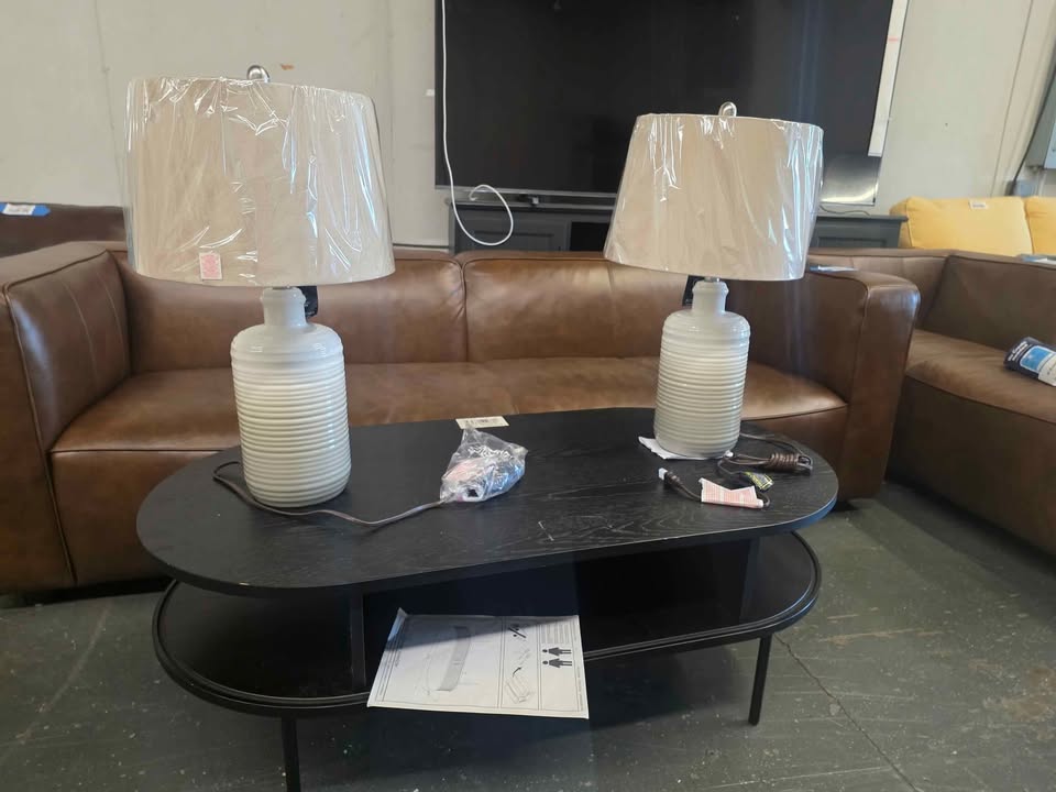 Marnina Table Lamp (Set of 2 ) ( Taupe ) - Image 5