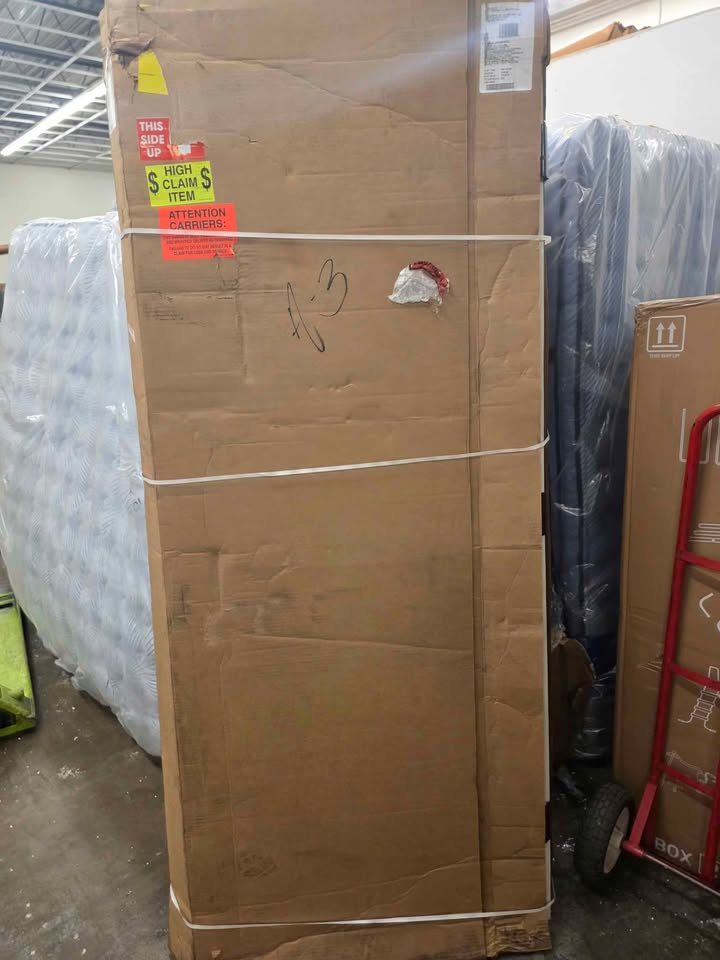 32" x 80" Internal Blinds and Grilles Left-Hand 1/2 Lite 2-Panel Clear Primed Fiberglass Smooth - Image 7