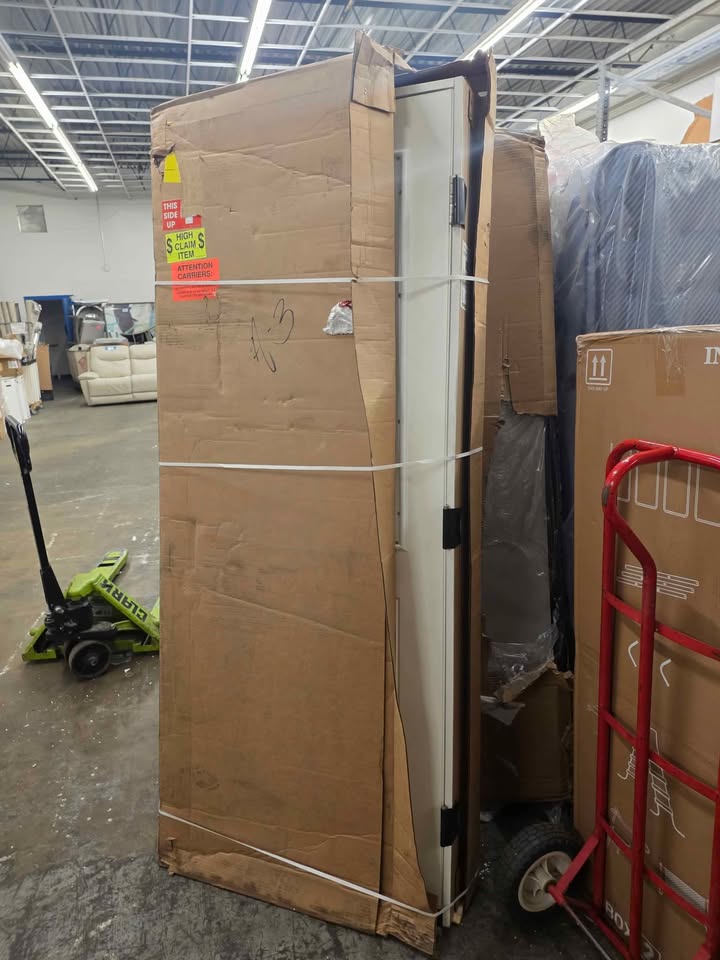 32" x 80" Internal Blinds and Grilles Left-Hand 1/2 Lite 2-Panel Clear Primed Fiberglass Smooth - Image 8