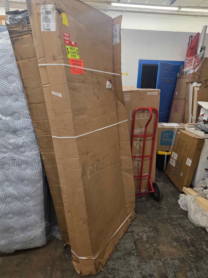 32" x 80" Internal Blinds and Grilles Left-Hand 1/2 Lite 2-Panel Clear Primed Fiberglass Smooth - Image 9