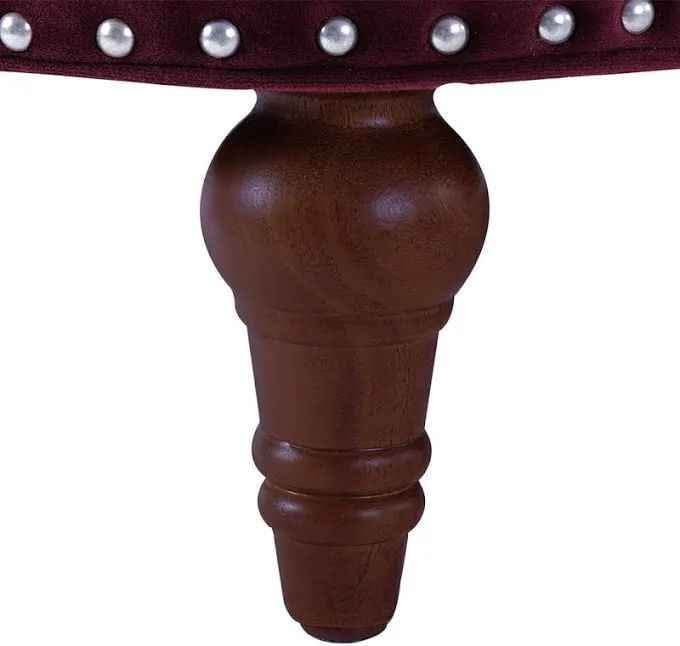 Joannes Velvet Rolled Arm Chesterfield - Image 7