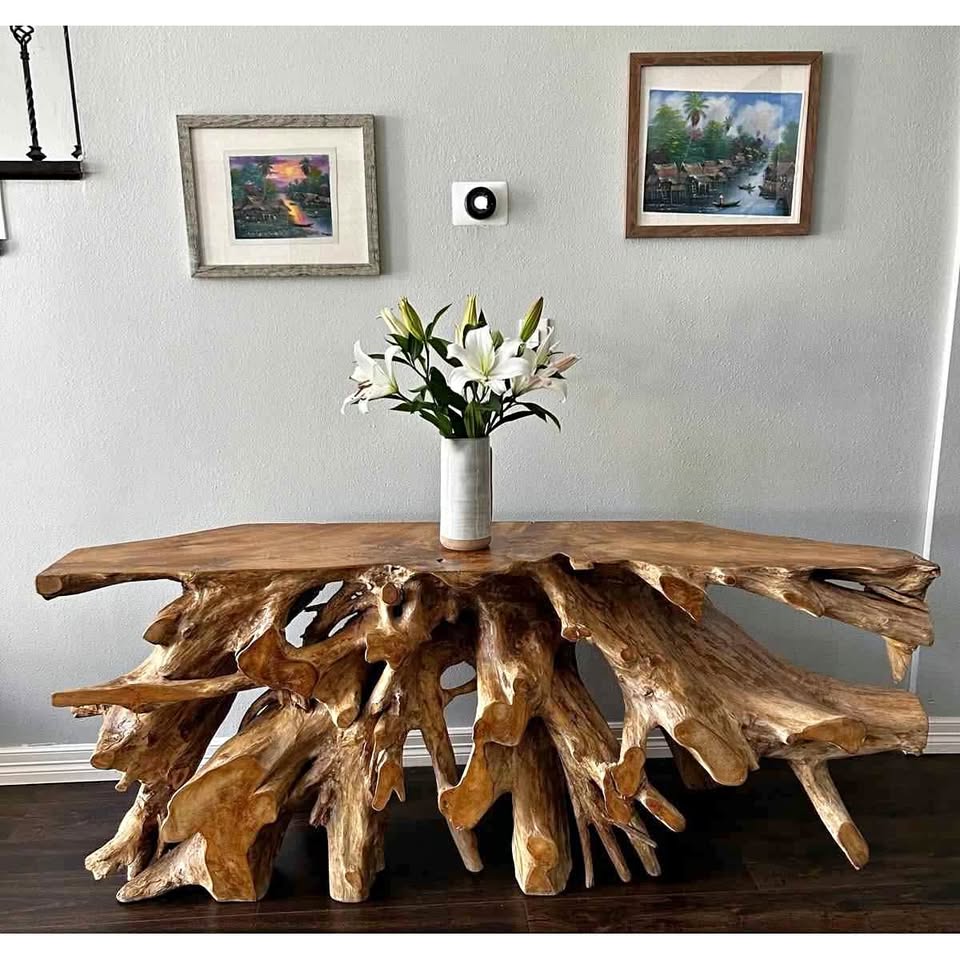 Loon Peak - Eiker Solid Wood Console Table ( Retails $3100.00 )
