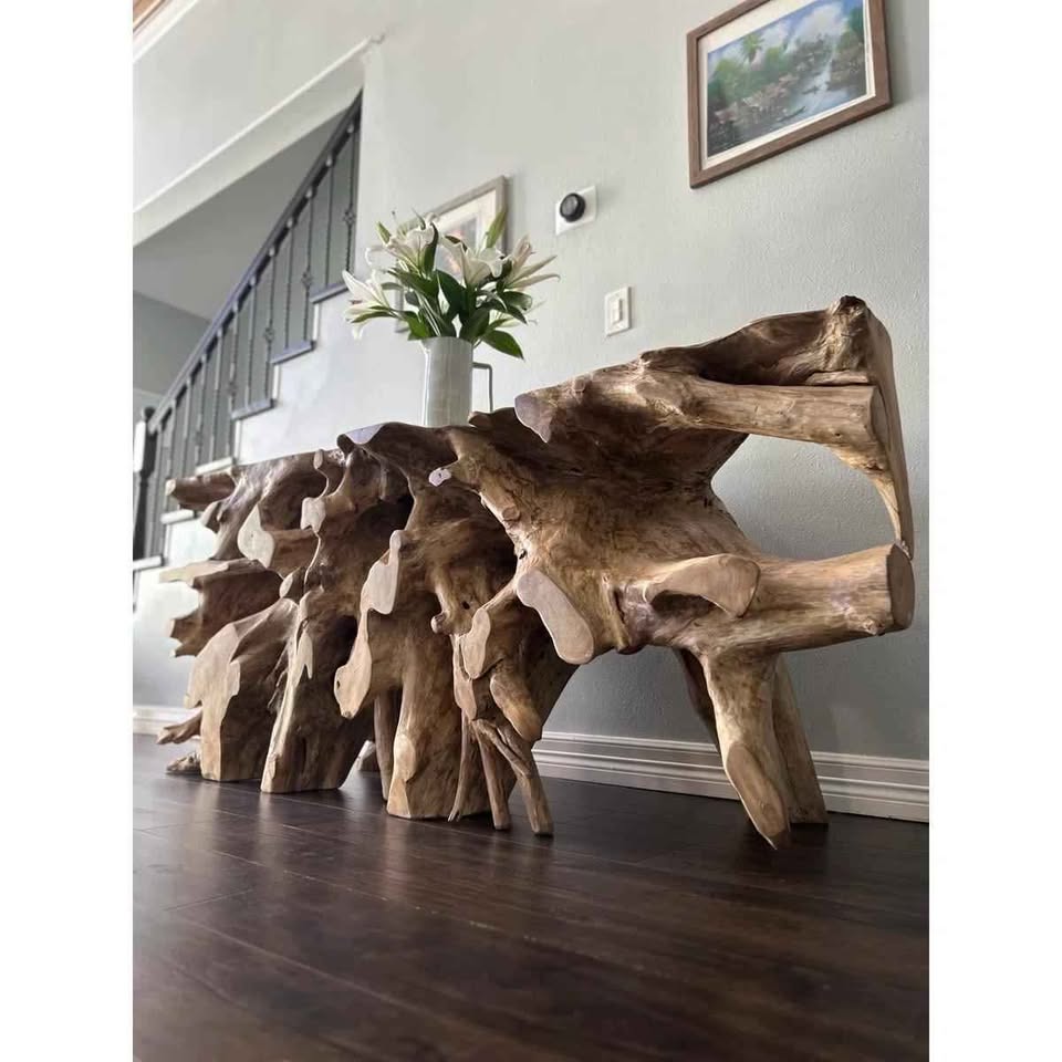 Loon Peak - Eiker Solid Wood Console Table ( Retails $3100.00 ) - Image 3