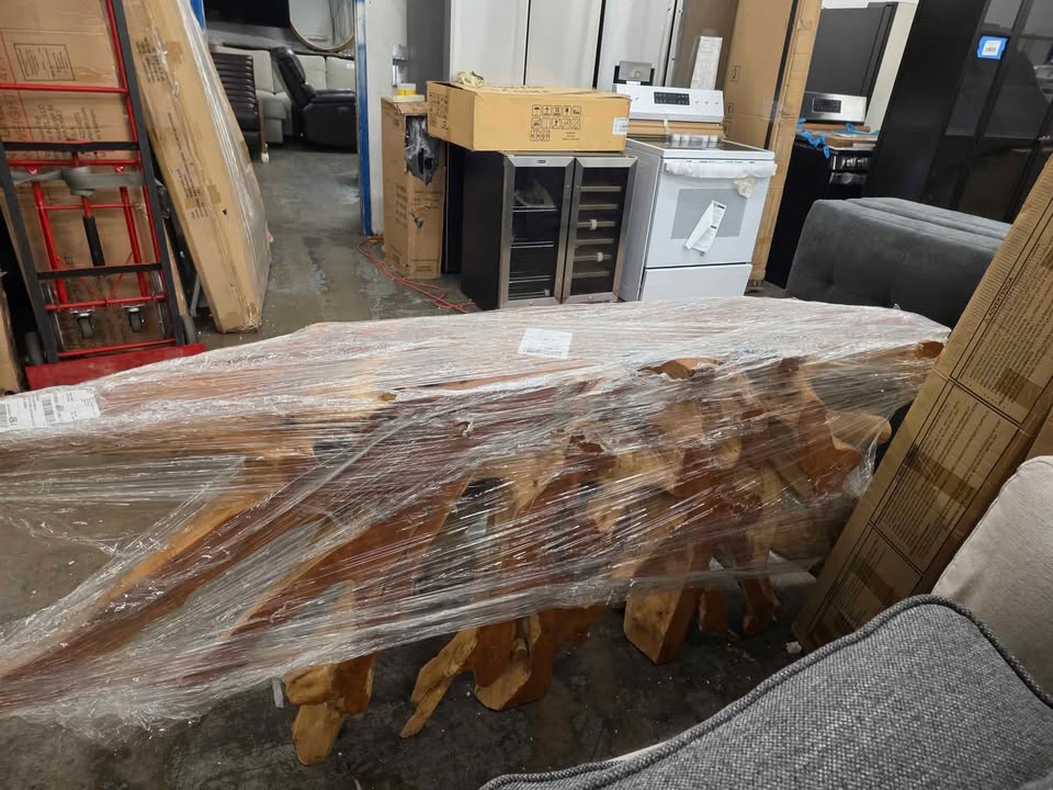 Loon Peak - Eiker Solid Wood Console Table ( Retails $3100.00 ) - Image 8