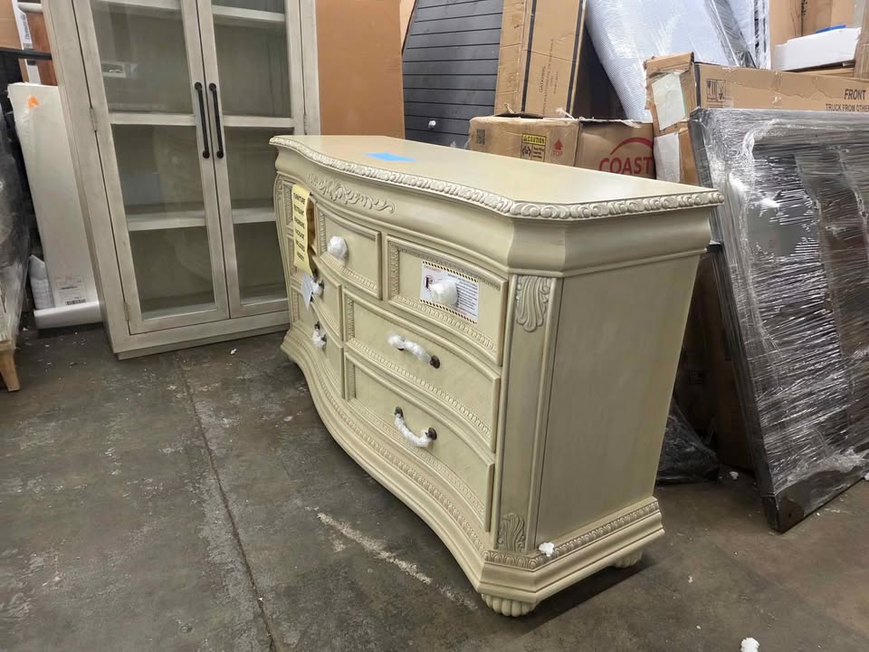 Aguon Kids 7 - Drawer Dresser ( Seashell ) - Image 7